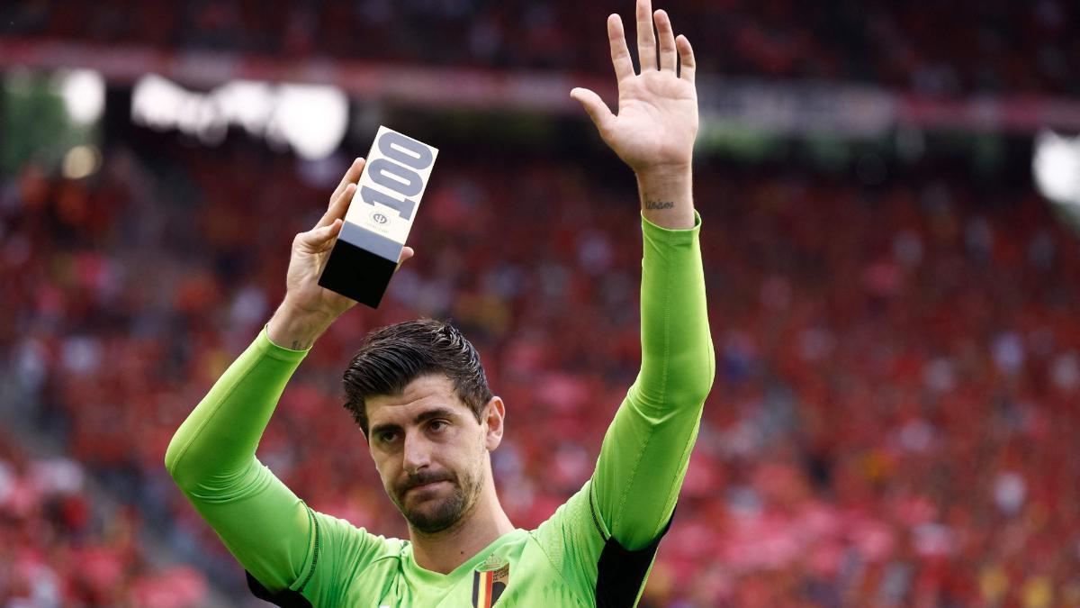 Thibaut Courtois, enfadado por no ser capitán en Bélgica