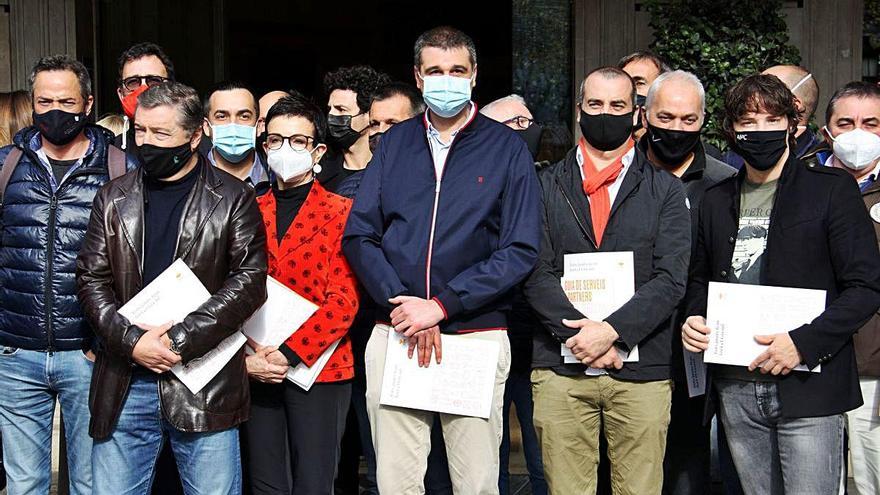 Representants del Gremi, líders gastronòmics i empresaris.