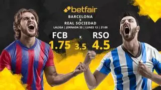 FC Barcelona vs. Real Sociedad: horario, TV, estadísticas, clasificación y pronósticos