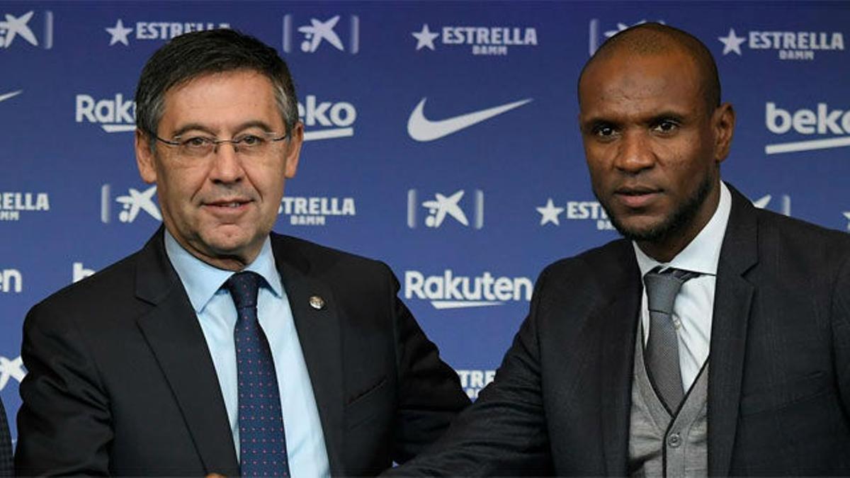 Bartomeu y Abidal evitaron a toda costa hablar de Xavi