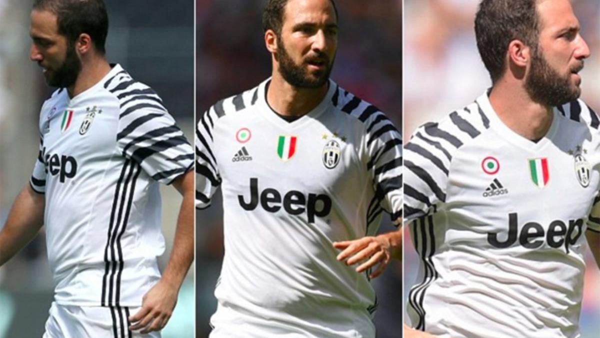 Higuaín hizo saltar las alarmas por su estado físico