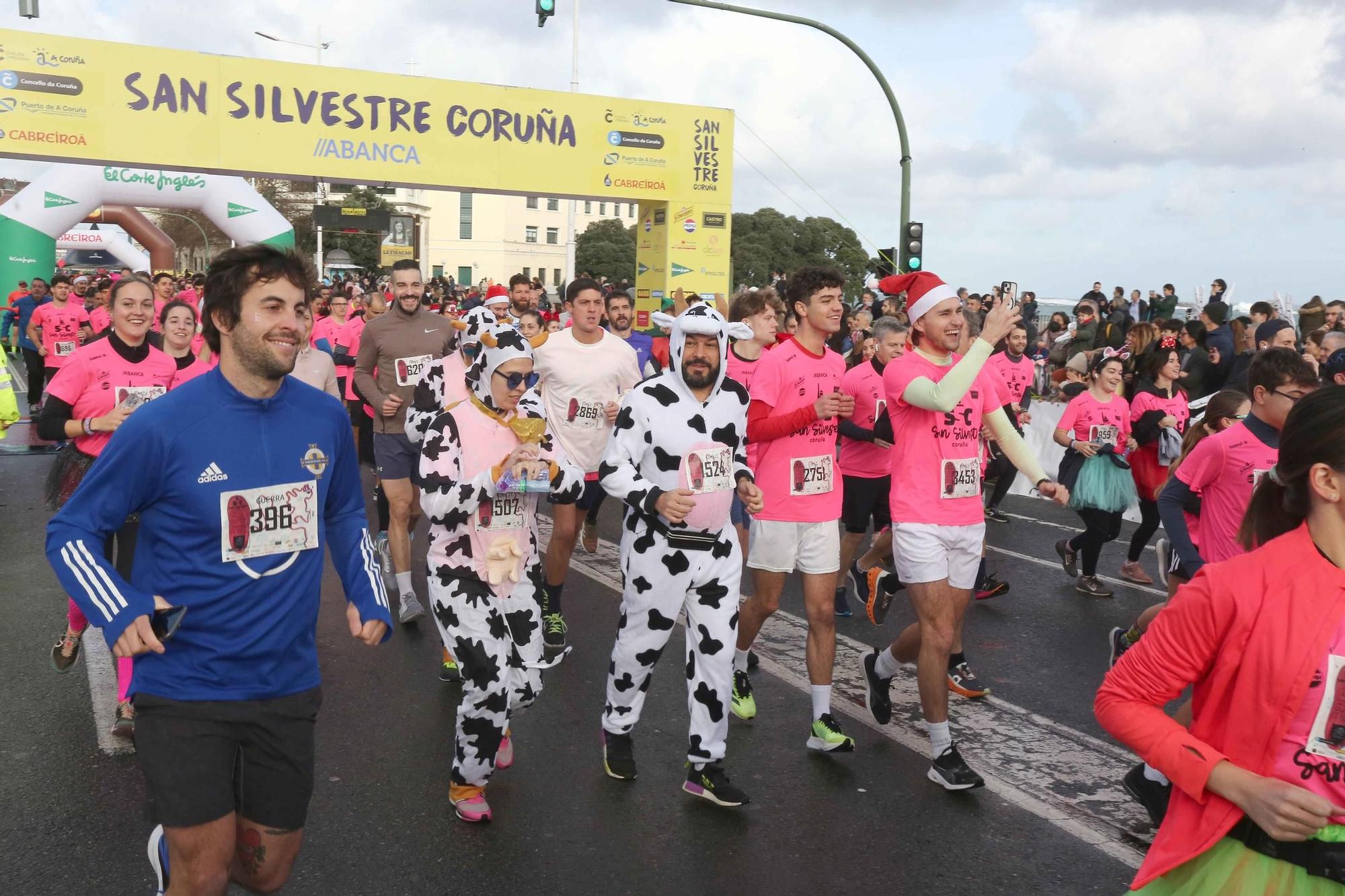 San Silvestre A Coruña 2023: la carrera más 'animalada' para despedir el año