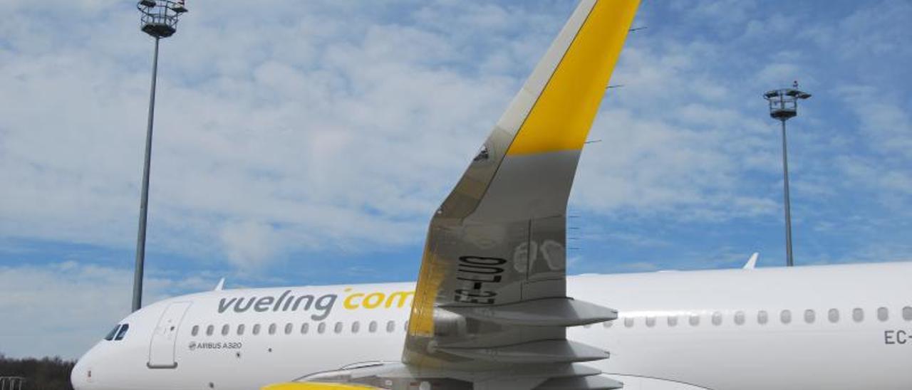 Un avión de la compañía Vueling. | D.I.