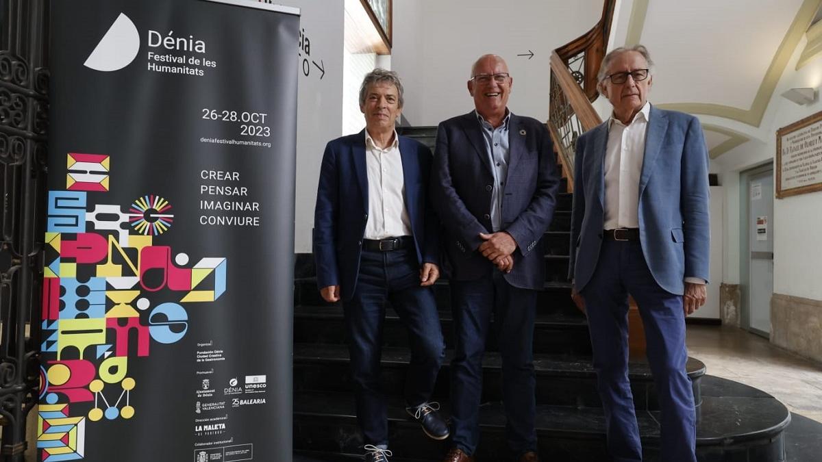 Foto de la presentación de la programación del Dénia Festival de les Humanitats