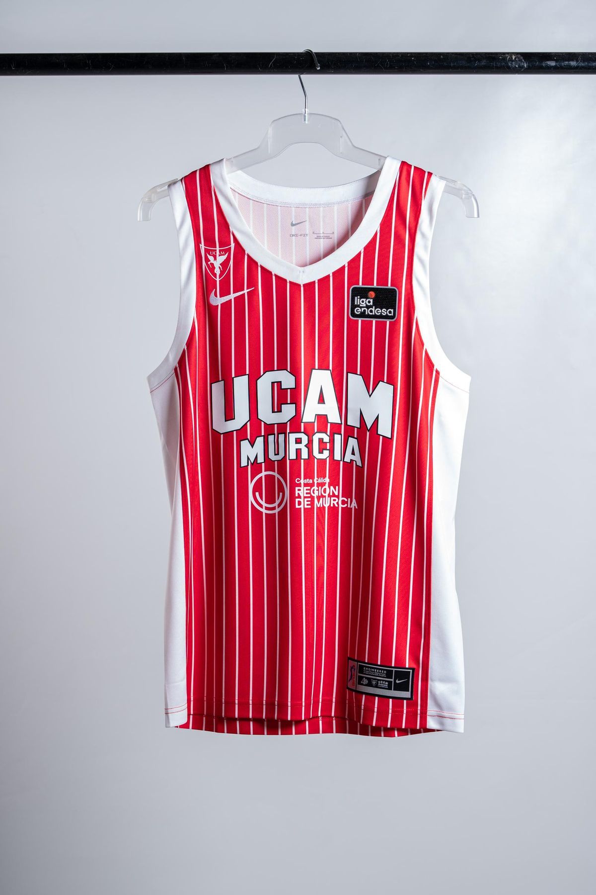 Camiseta del UCAM Murcia de la temporada 2025-2026.