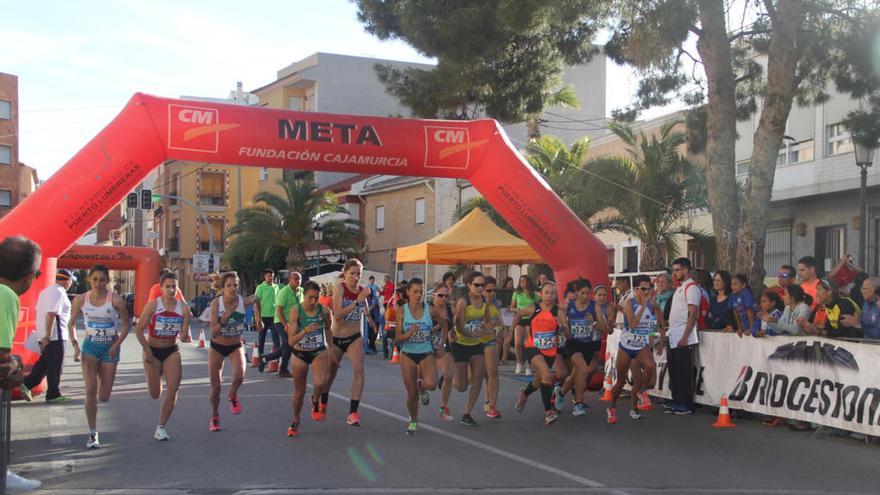 Casi 300 atletas participan en el Nacional de Milla en Puerto Lumbreras