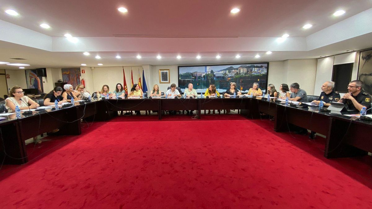 Mesa multidisciplinar sobre de violencia de género en Alzira.