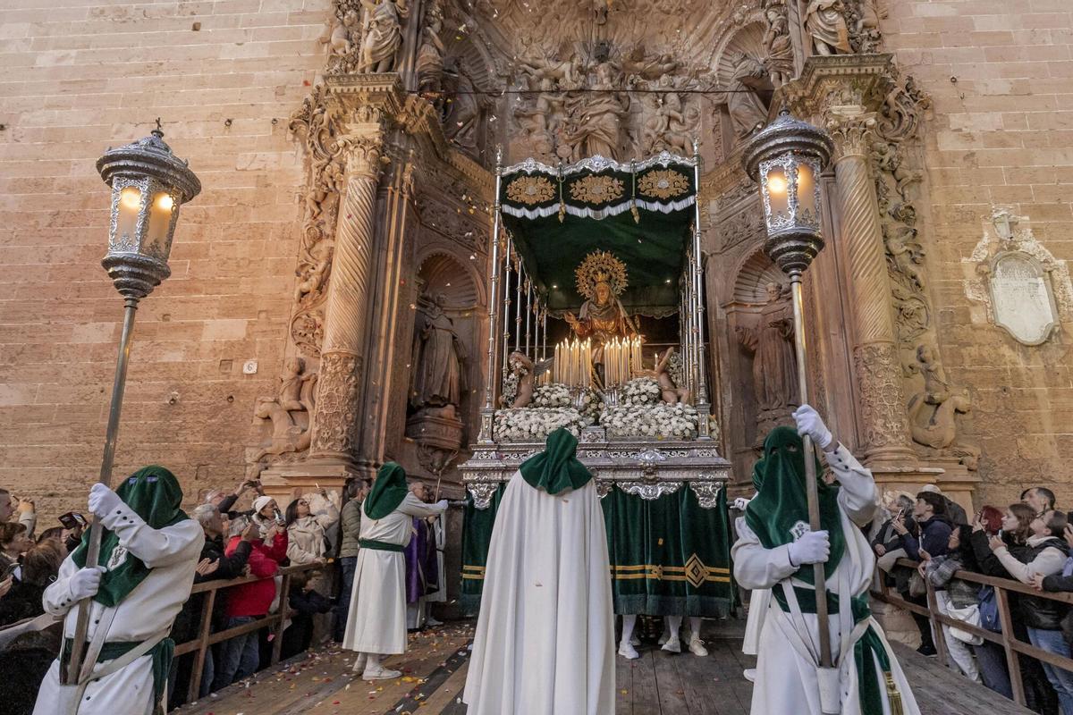 Arranca la Semana Santa con un cuarteto de procesiones en Palma
