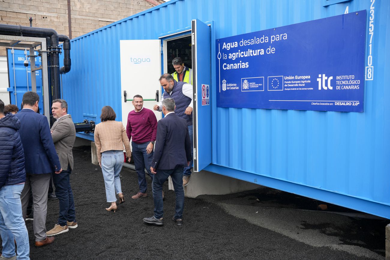 Nueva desaladora para el riego agrícola en Lanzarote.