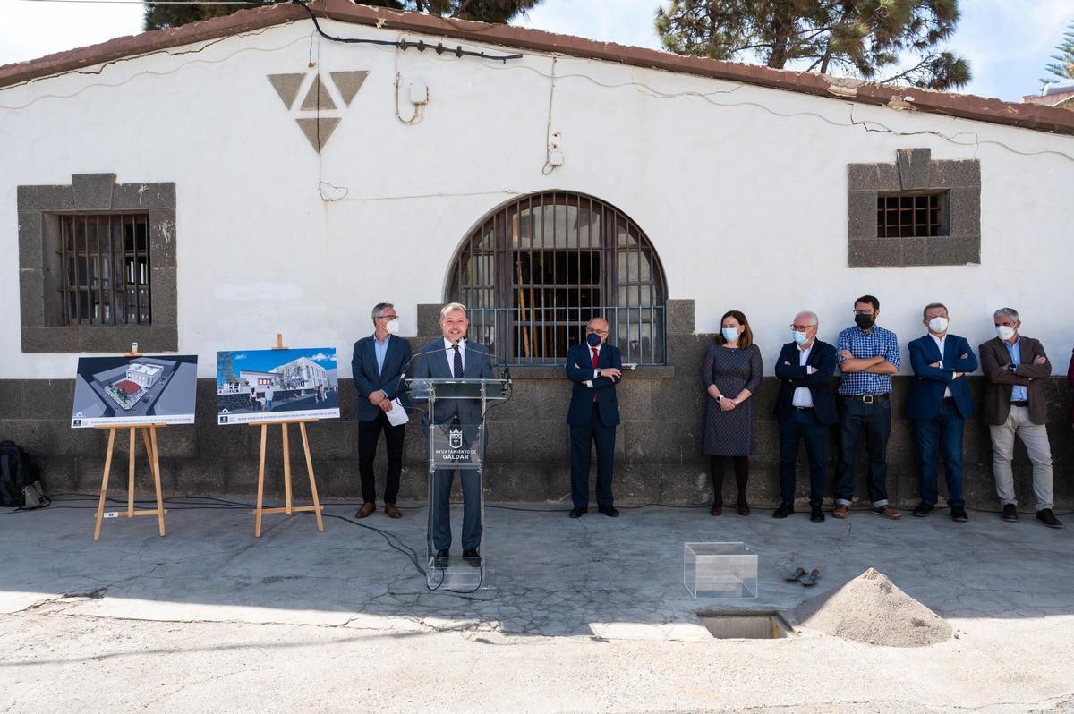 Presentación de las obras en 2022, en una foto de archivo
