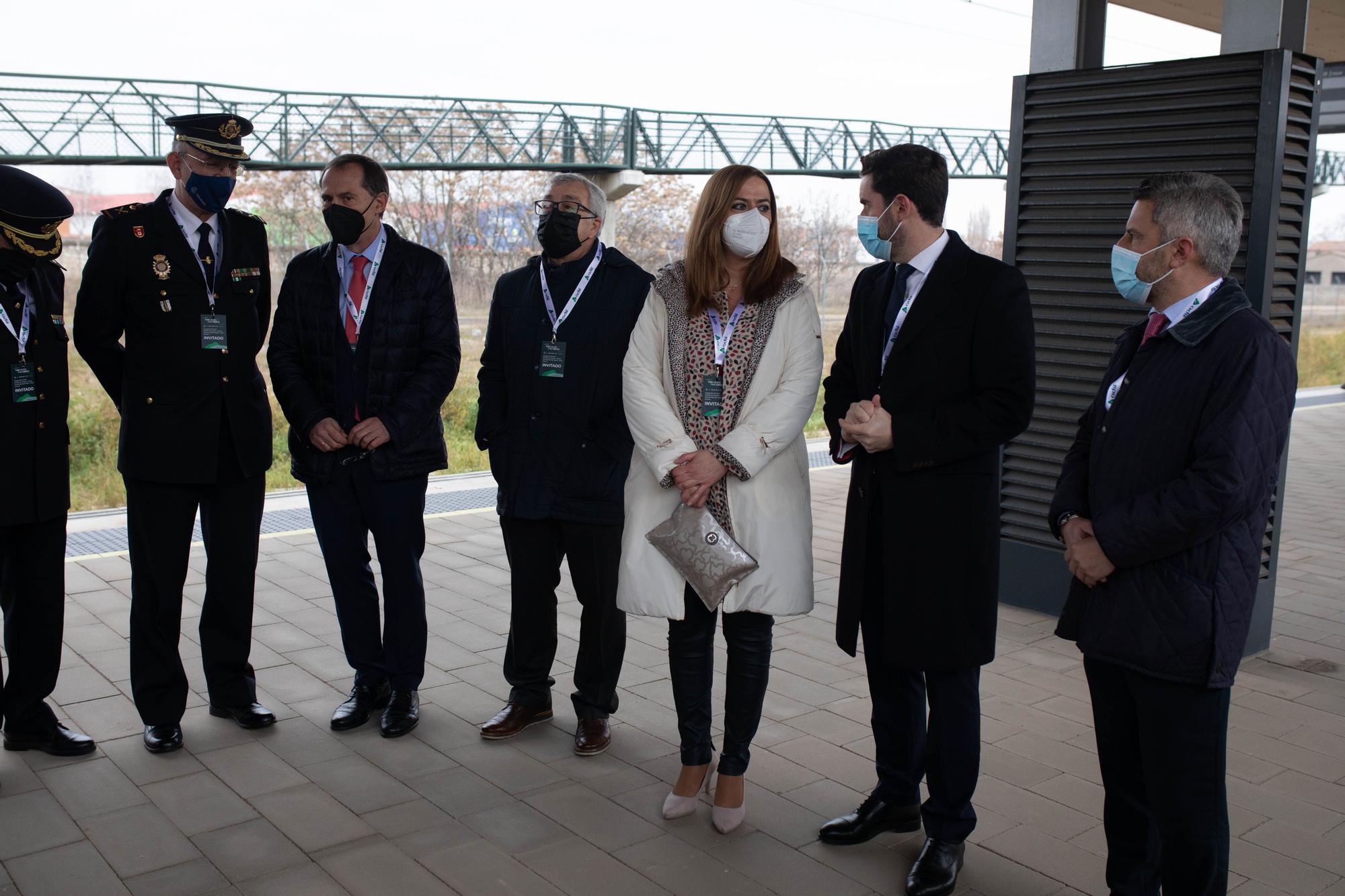 Inauguración de la línea de AVE que conecta Madrid con Galicia.