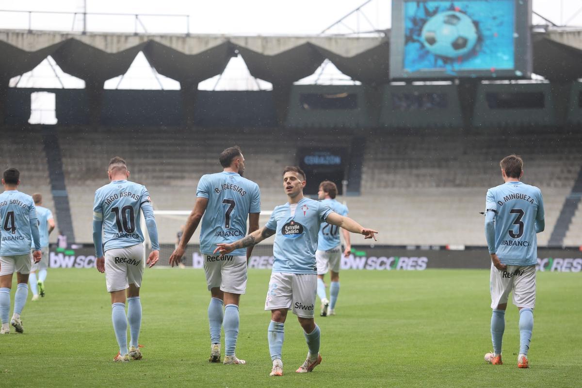 El Celta-Leganés, en imágenes