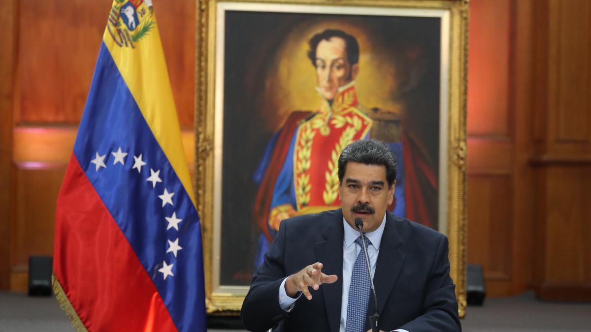 El presidente de Venezuela Nicolás Maduro