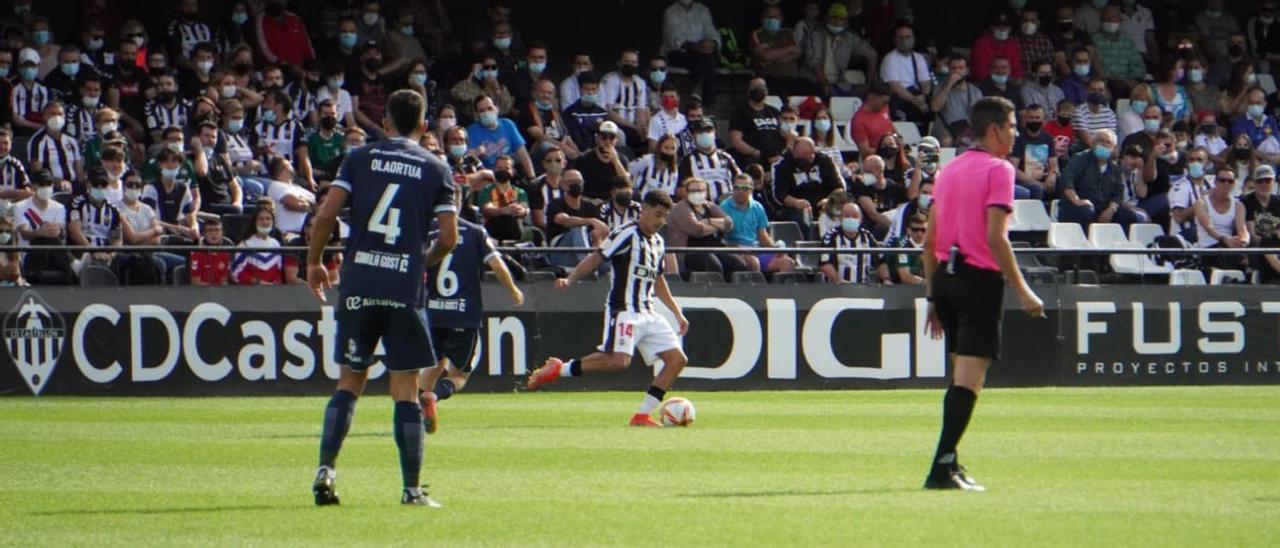 Kandoussi ha construido el primer gol del Castellón ante el Atlético Baleares