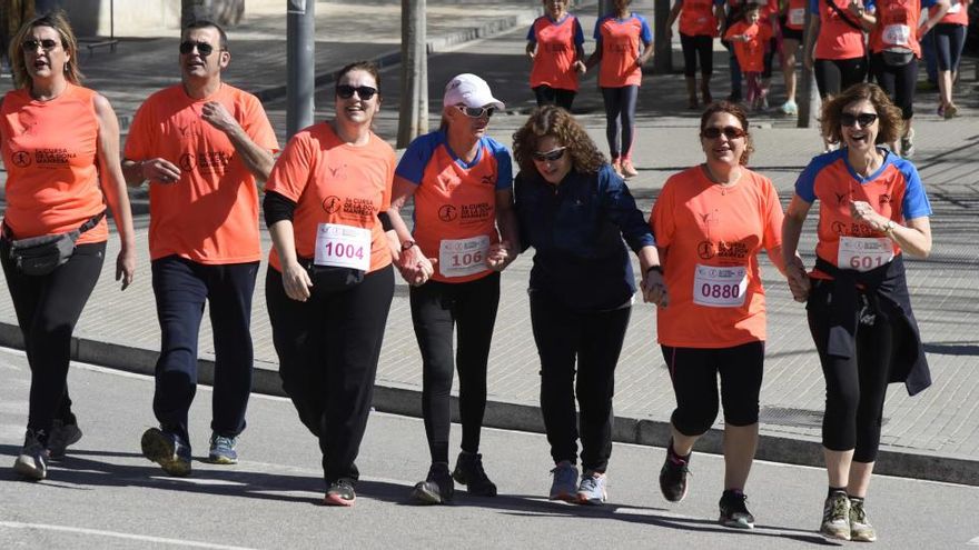 Imatge de l&#039;edició de l&#039;any passat de la Cursa de la Dona pels carrers de Manresa