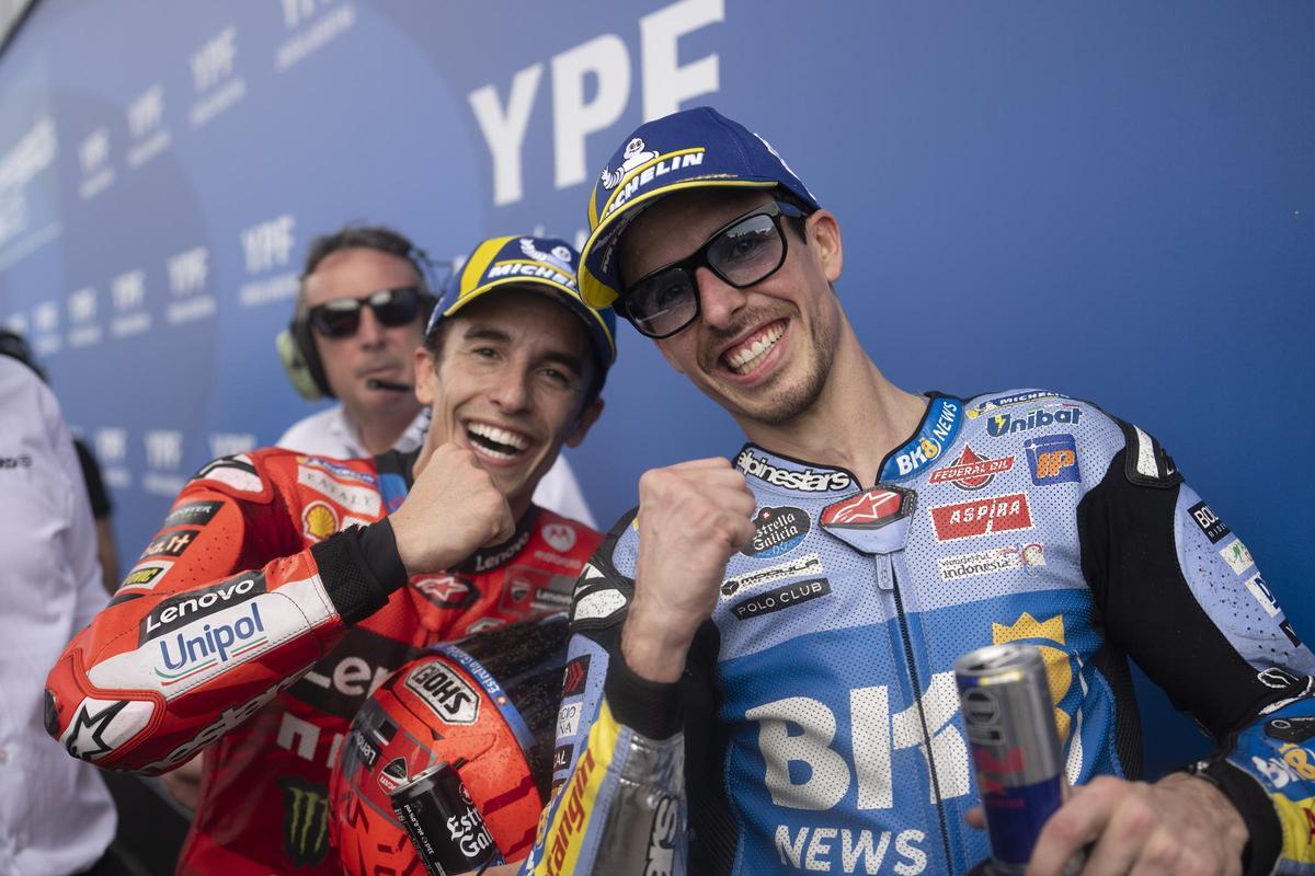 Marc y Àlex Márquez, tal para cual.
