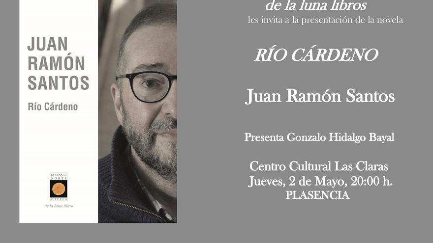 Juan Ramón Santos, de Plasencia, presenta su último libro