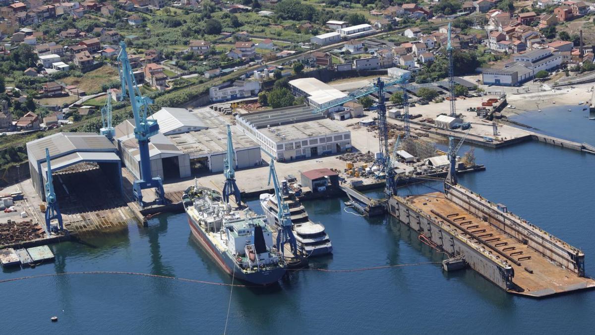 Vista aérea del astillero
Metalships &amp; Docks. | 
// RICARDO GROBAS