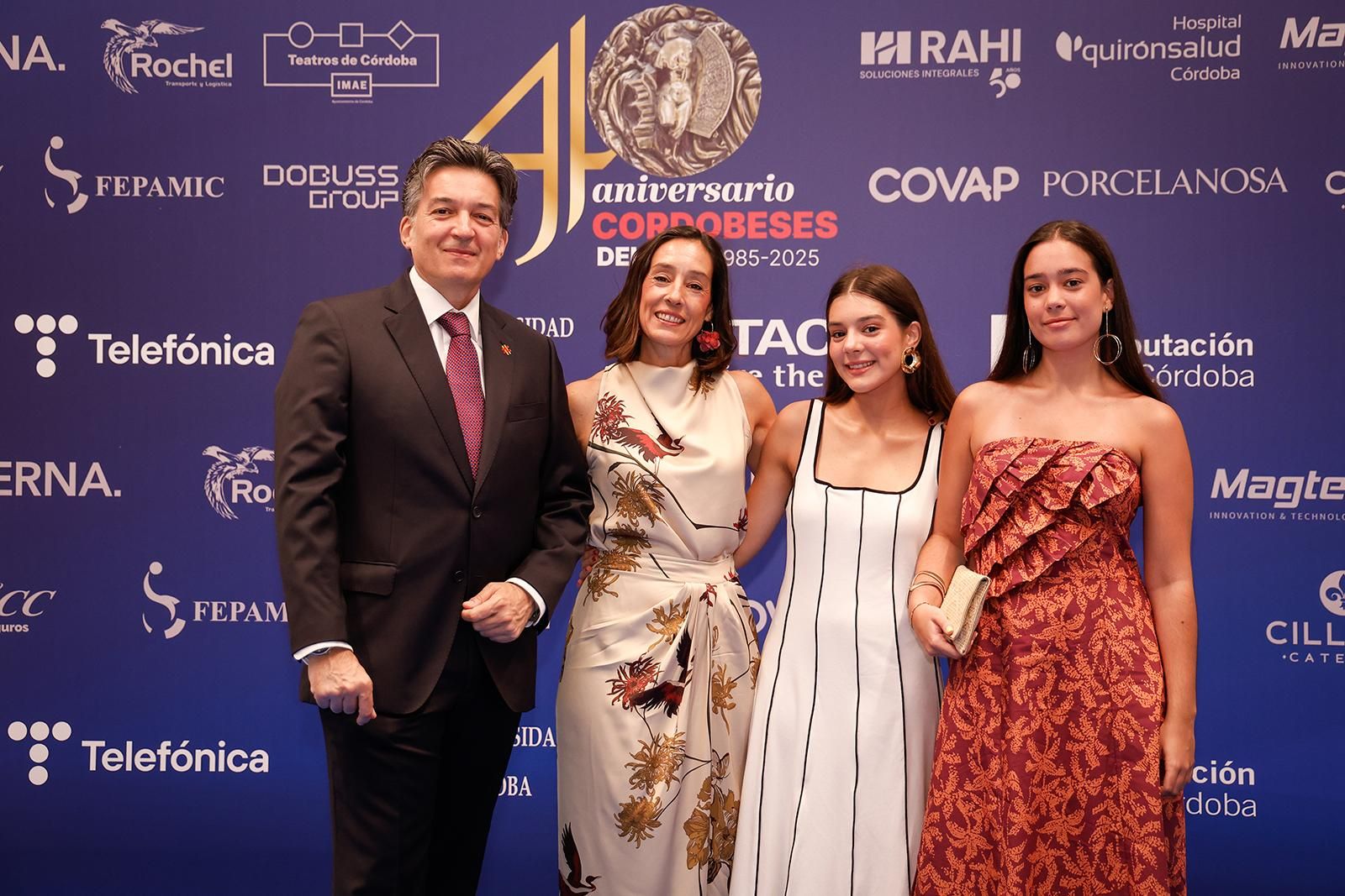 La gala del 40 aniversario de los Cordobeses del Año, en imágenes