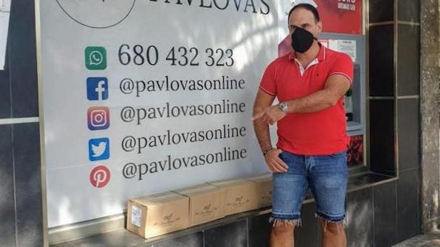 Pavlova&#039;s, repartió más de 7.000 unidades a todos los cuerpos de seguridad de la Costa del Sol en los primeros meses de pandemia