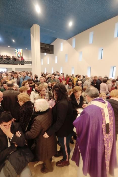 Inauguración obras de la iglesia de La Tenderina