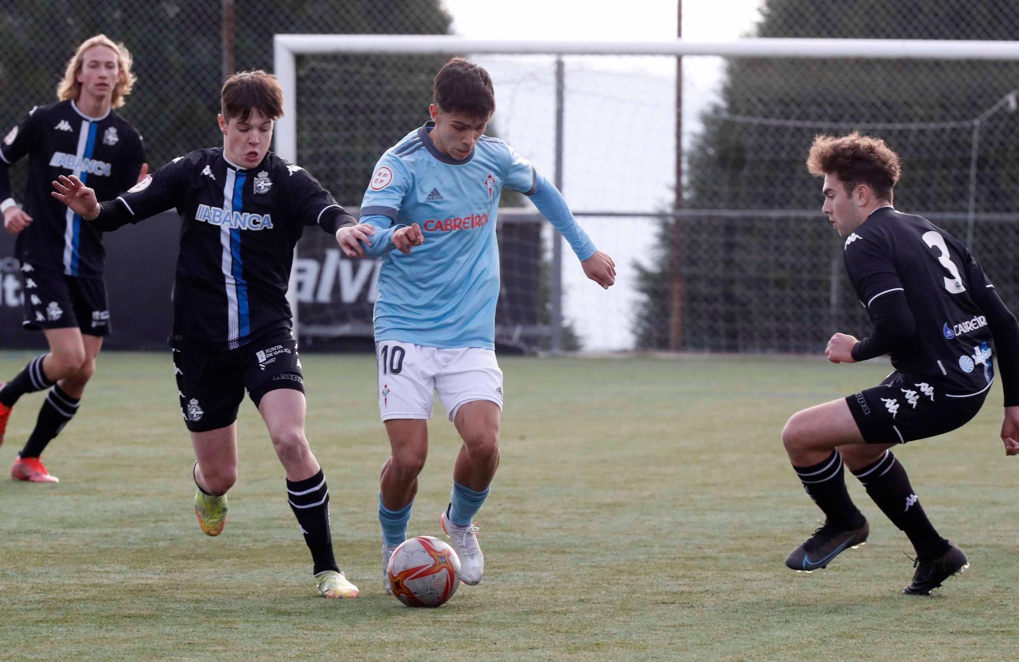 Las mejores imágenes de la remontada del Celta juvenil al Dépor en Copa