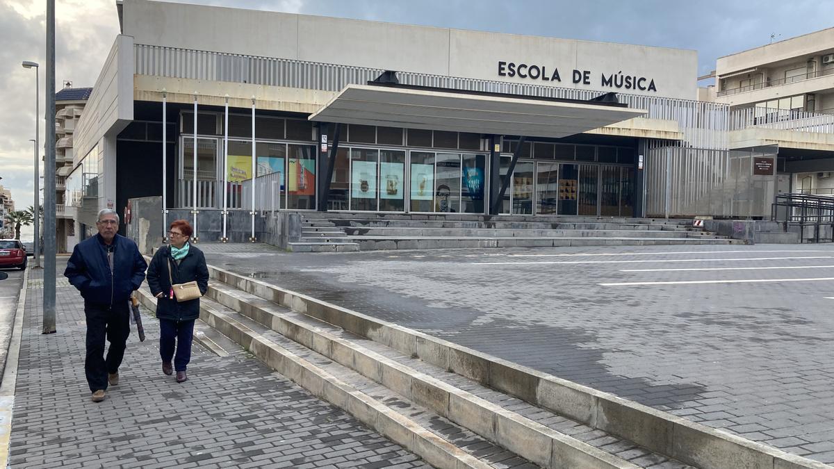 Aspecto de la Escola de Música de Guardamar del Segura