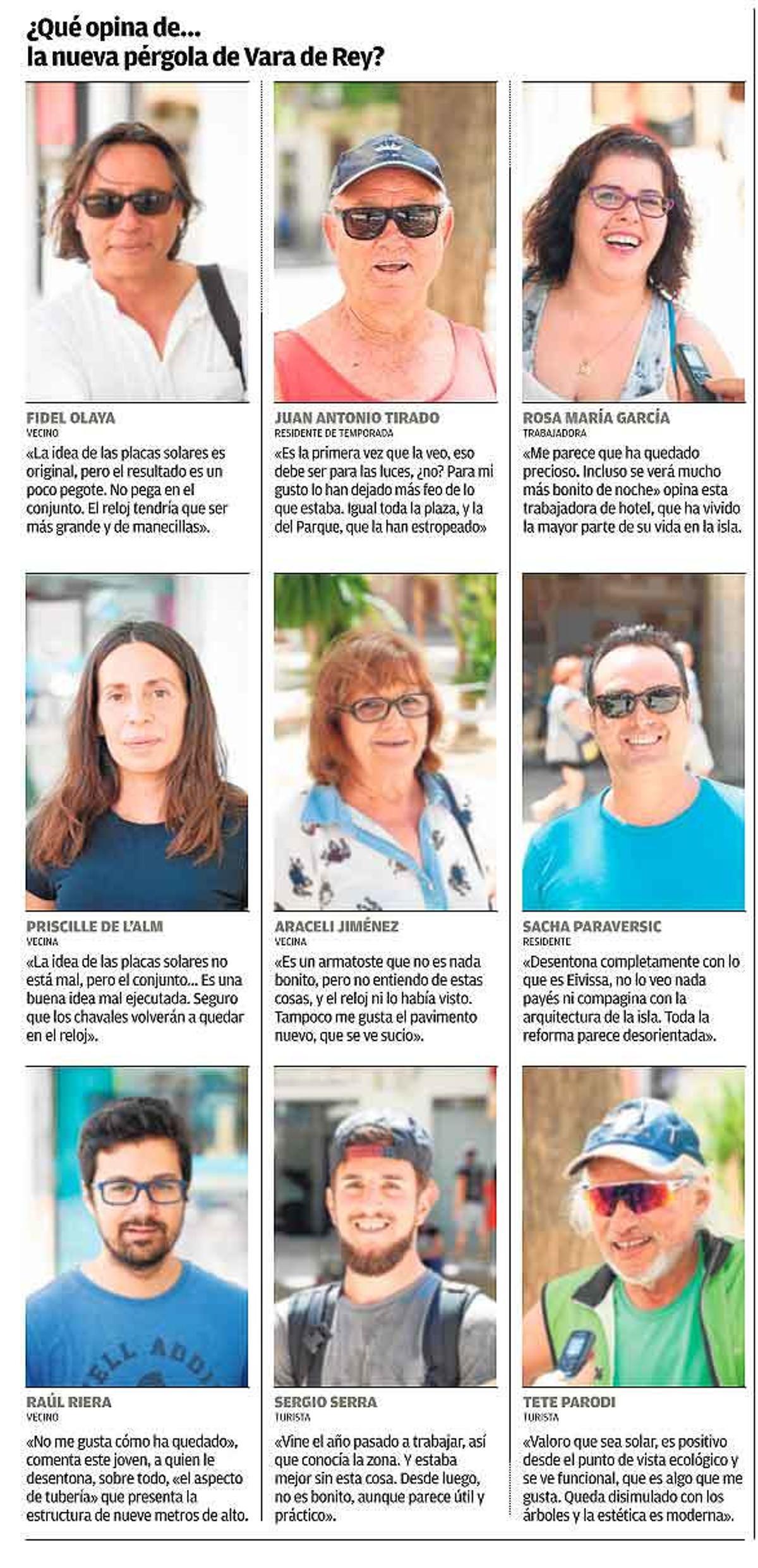 La polémica pérgola solar de Vara de Rey despierta opiniones encontradas