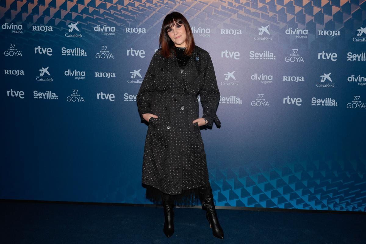 Rozalén en la cena de los nominados a los Premios Goya