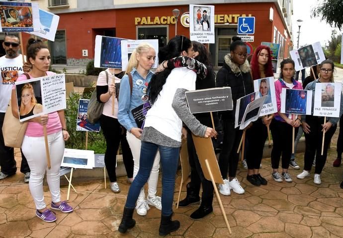 14/11/2018 ARUCAS.  Manifestación de colectivos ...