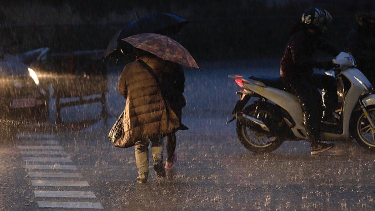 Lluvia en Barcelona