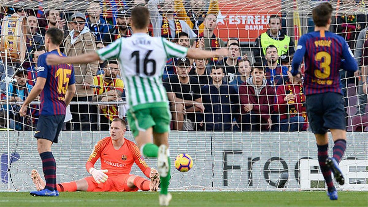 El gol de Lo Celso que sonrojó a Ter Stegen