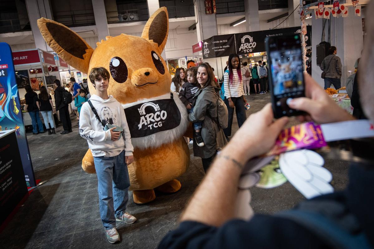 Ambiente del salón del comic de Barcelona