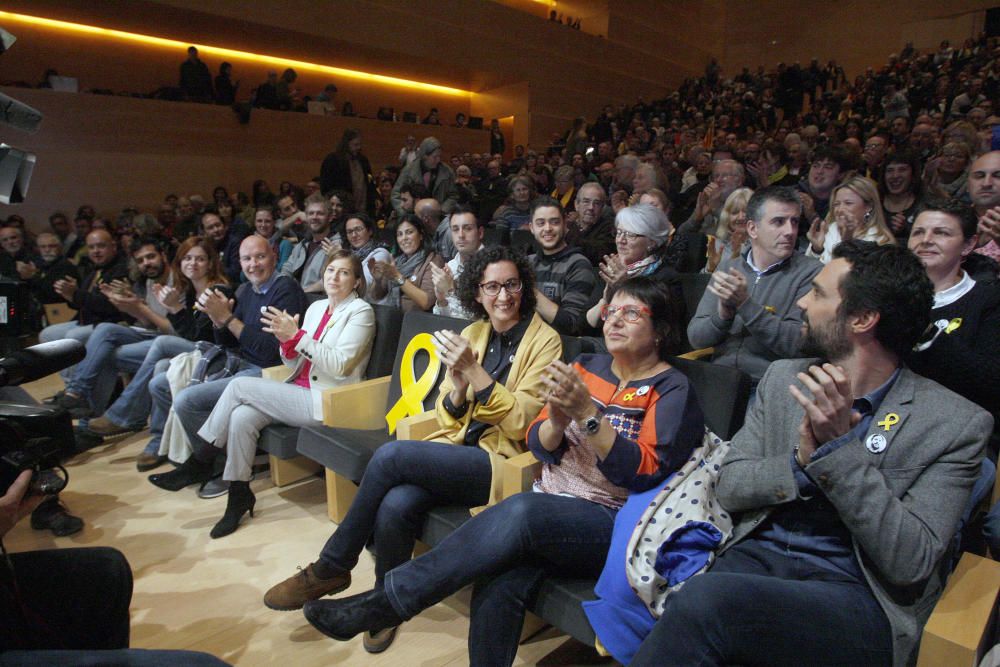 Acte central de la campanya electoral d'ERC a Girona