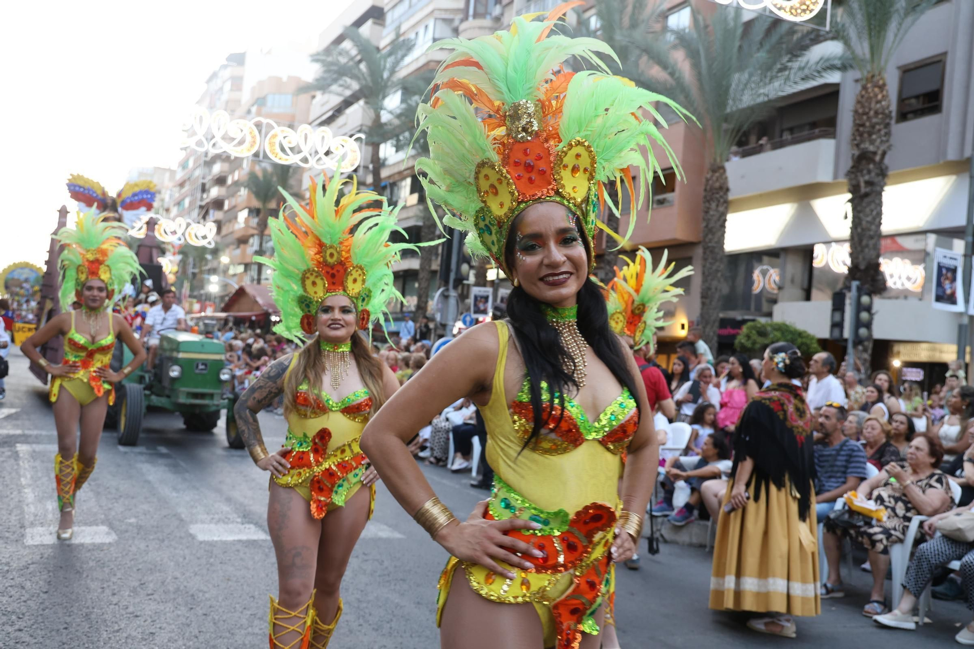 International folk parade of the bonfires of Alicante