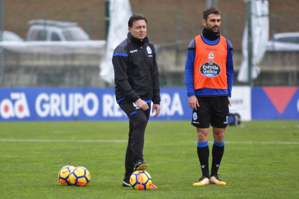 Cristóbal ensaya con el mismo once para el Camp No