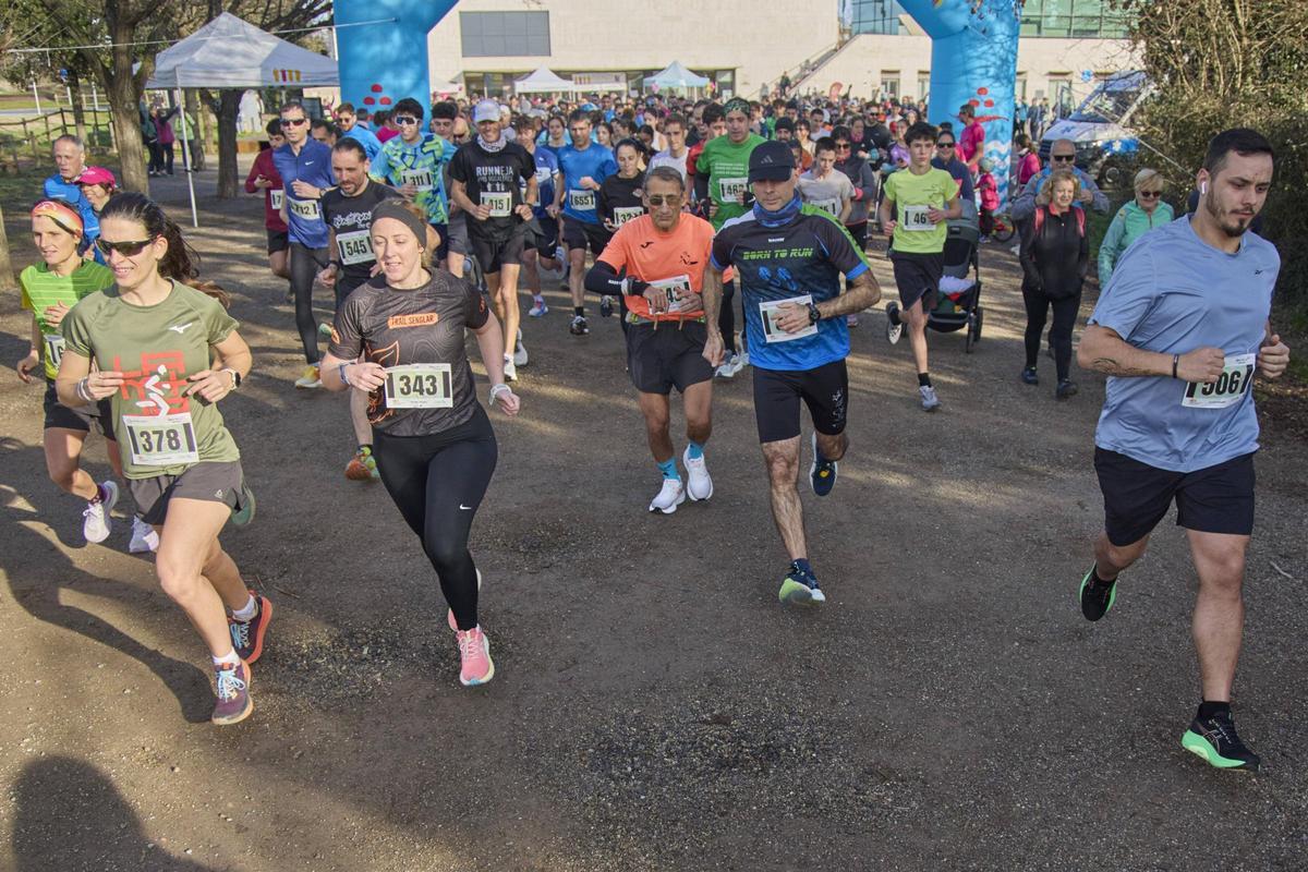 Imatges de la Run4Cancer a Riudellots de la Selva