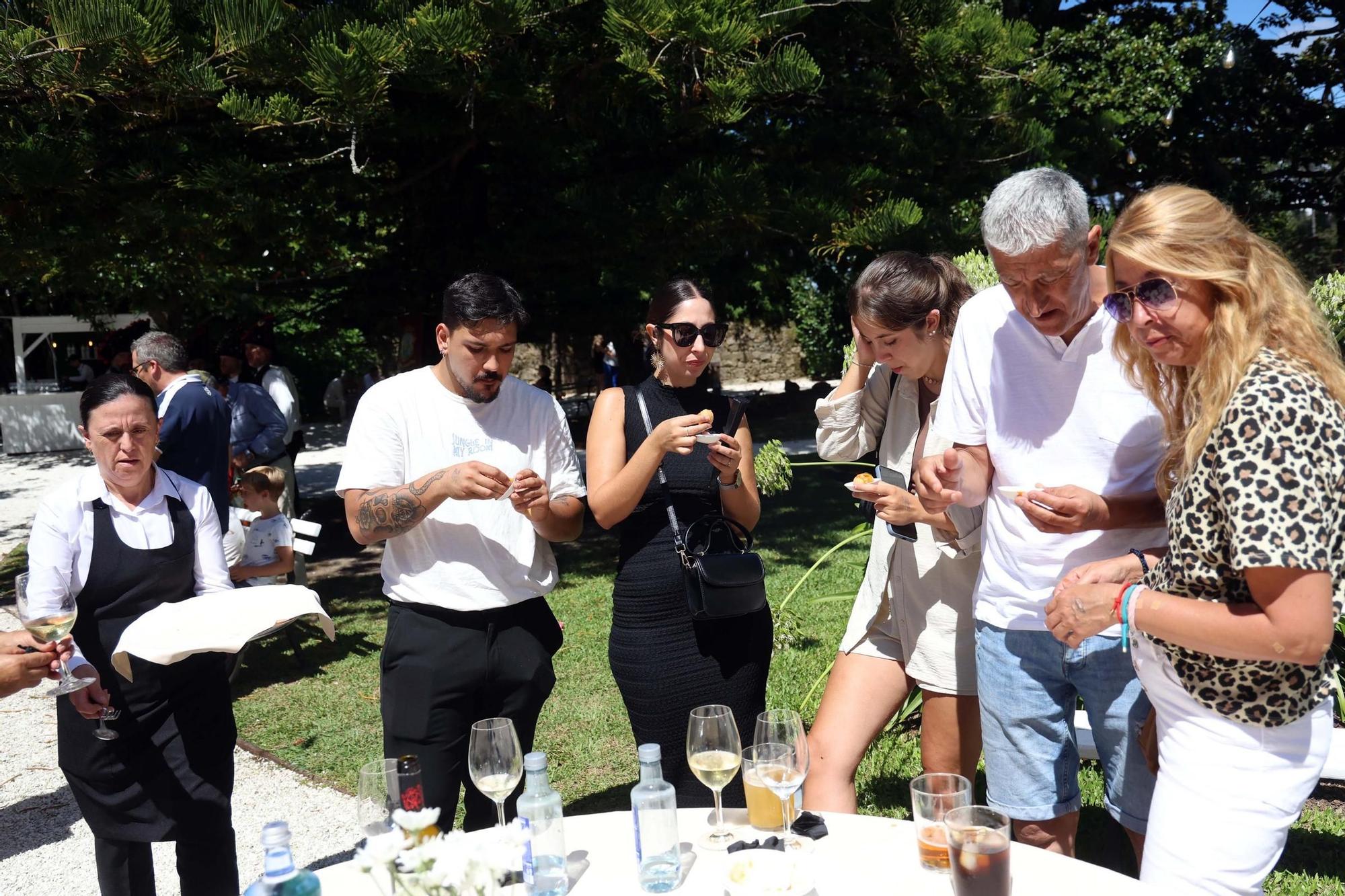 Un momento del XVII Capítulo da Orde da Ameixa de Carril.