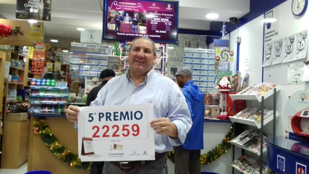 La Lotería de Navidad reparte suerte en Galicia
