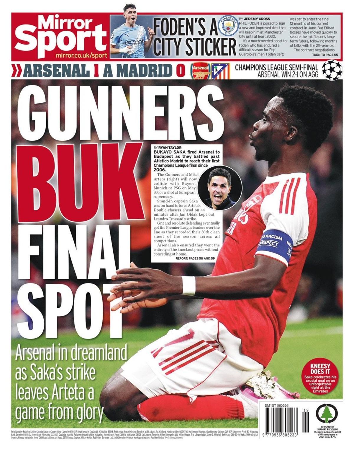 Estas son las portadas de la prensa deportiva de hoy