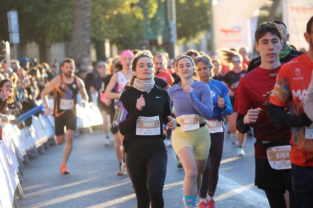 Las mejores imágenes de la TotalEnergies Maratón Murcia Costa Cálida