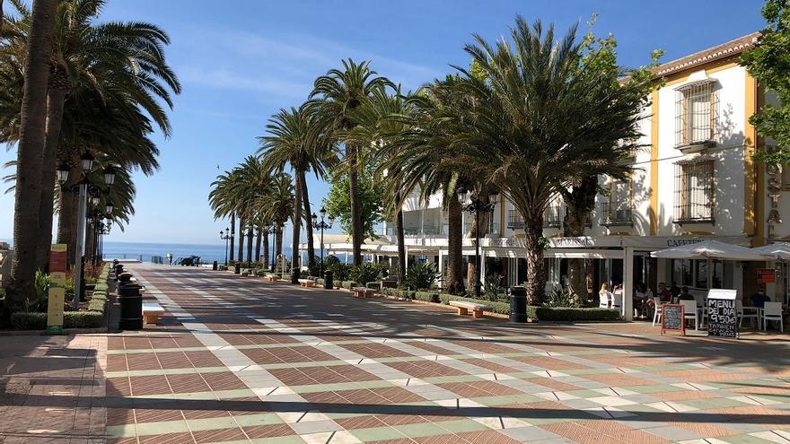 El Balcón de Europa, en Nerja