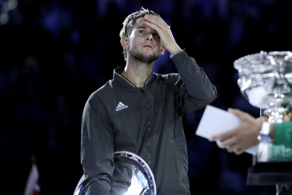 Final del Open de Australia: Thiem-Novak Djokovic