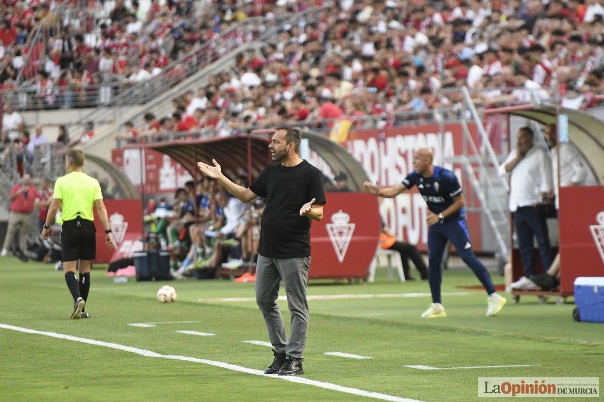 Así fue el encuentro del play off del Real Murcia y el Nástic en la lucha por el ascenso
