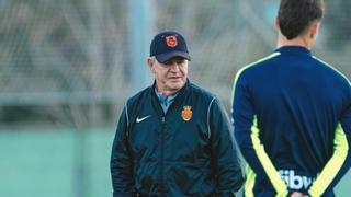 Javier Aguirre, sobre la falta de gol del Mallorca: "Estaría preocupado si no generásemos ocasiones"