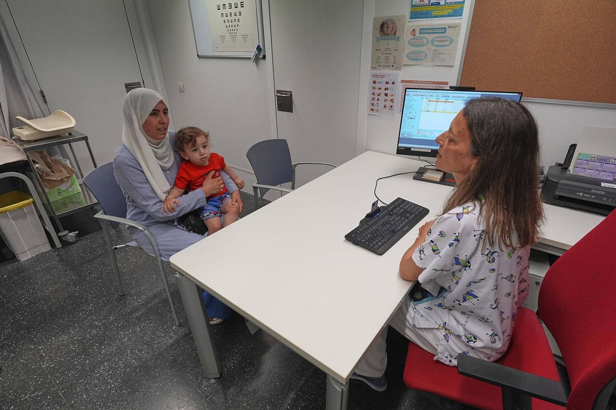 Les imatges del cribratge precoç per detectar l'ull gandul