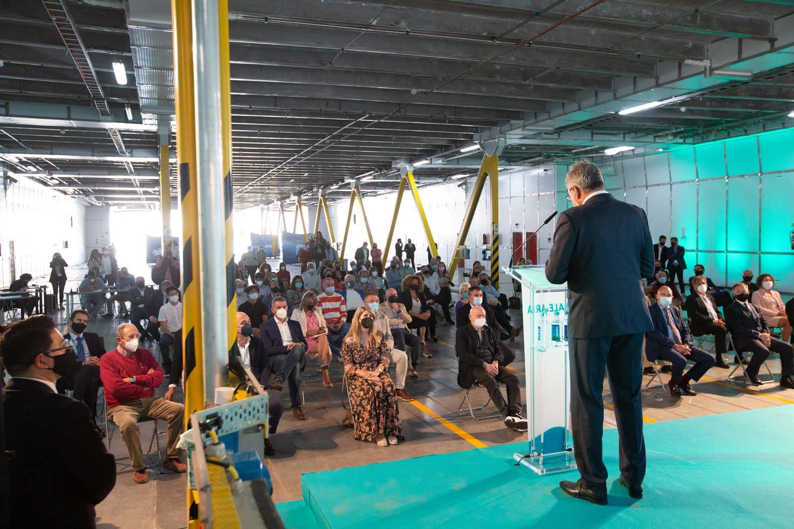 Inauguración del nuevo barco de Baleària, Eleonor Roosevelt.