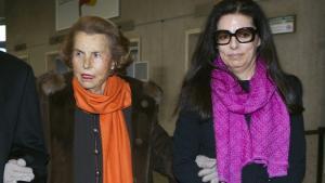 Liliane Bettencourt y su hija, heredera del imperio LOreal, Francoise Bettencourt