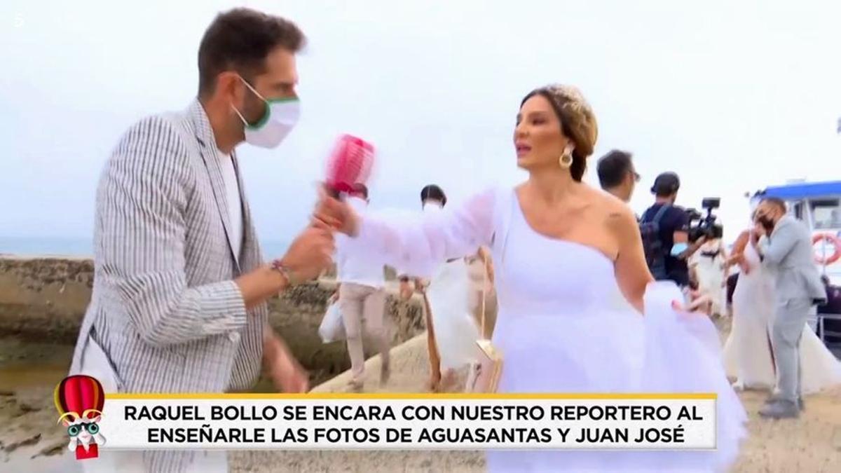 Raquel Bollo arremet contra un reporter de ‘Socialité’: «No et permetré que molestis la meva filla»
