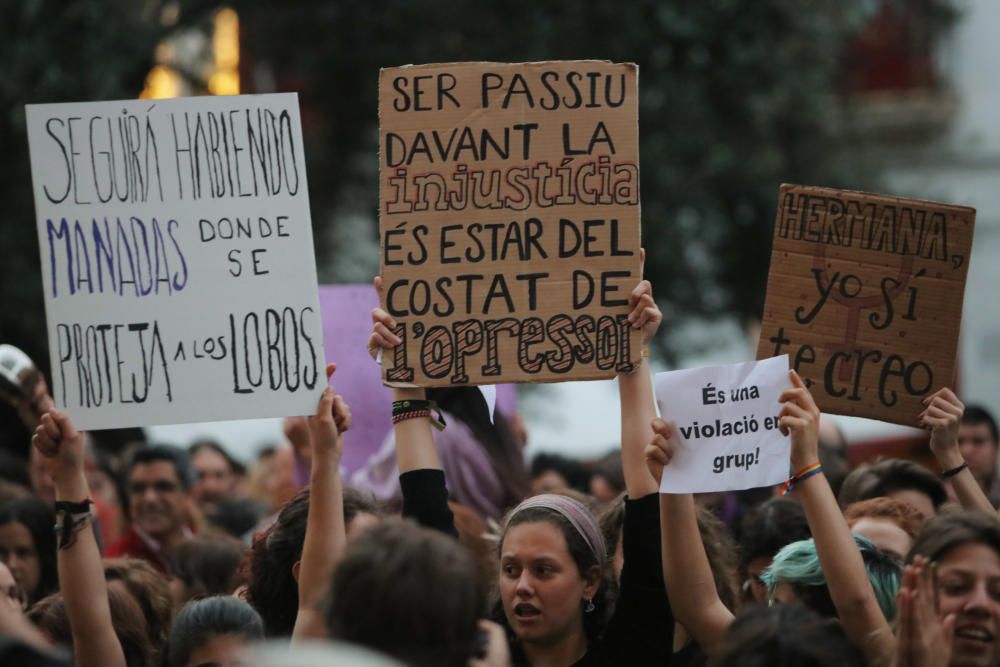 Demo in Palma gegen das Urteil im Fall "La Manada"